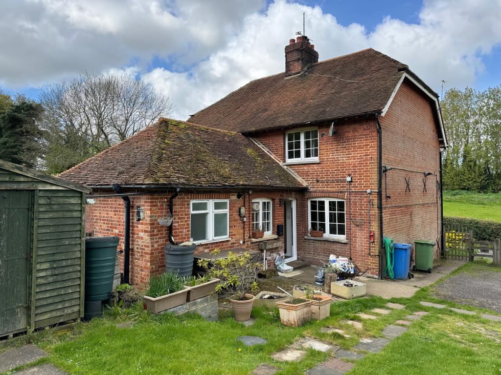 Lot: 24 - SEMI-DETACHED COTTAGE IN RURAL LOCATION - Rear of property